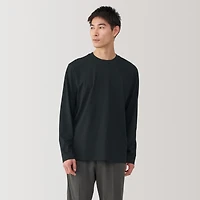 Men's Jersey Crew Neck Long Sleeve T-Shirt