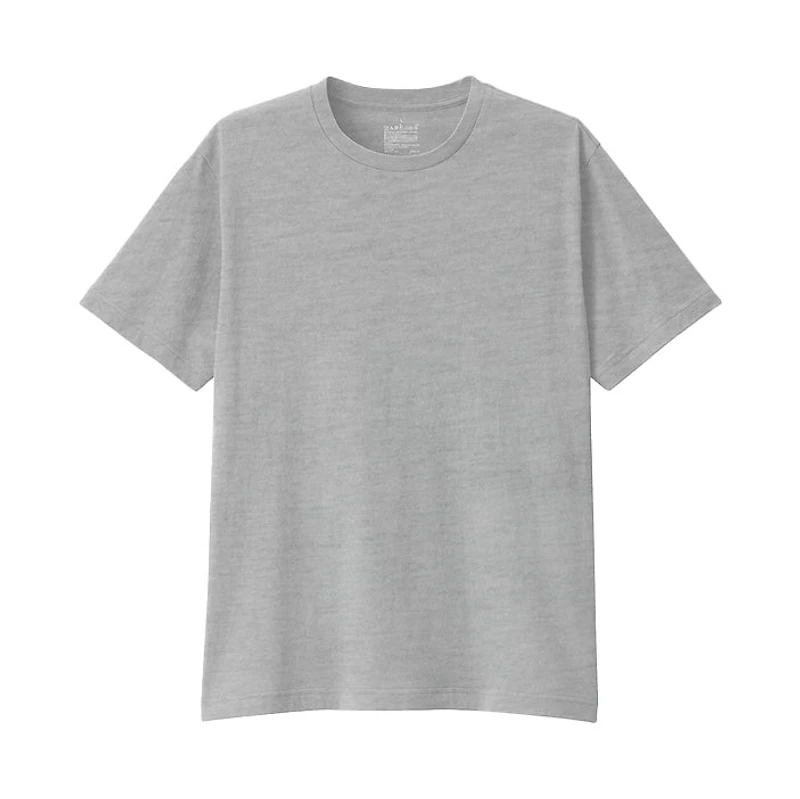 Men's Washed Jersey Crew Neck Short Sleeve T-Shirt