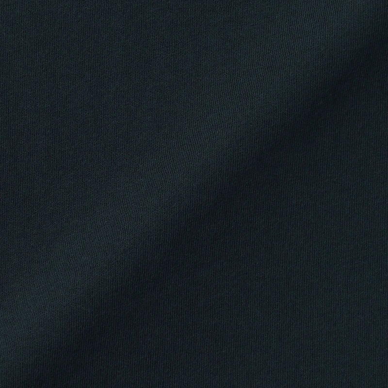 Men's Washed Jersey Crew Neck Long Sleeve T-Shirt
