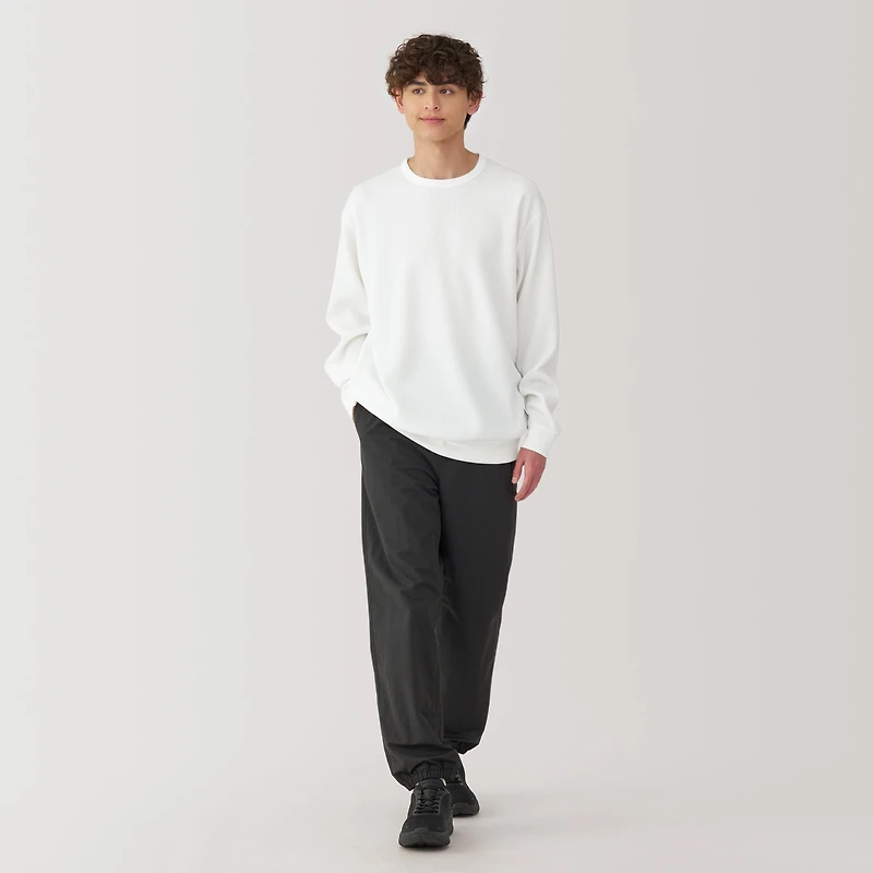 Men's UV Protection Quick Dry Waffle Long Sleeve T-Shirt
