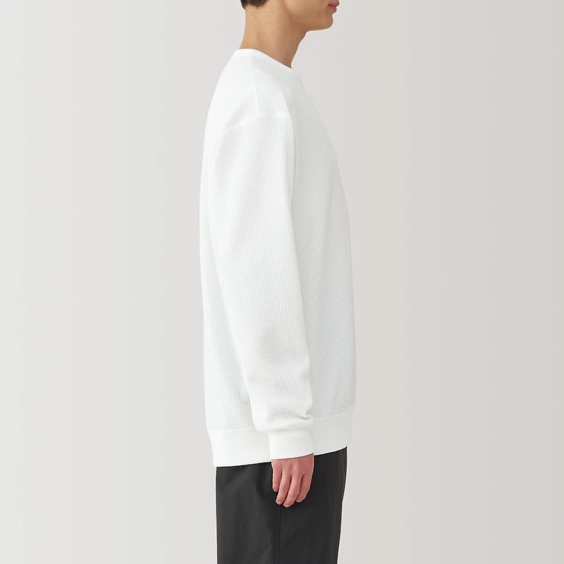 Men's UV Protection Quick Dry Waffle Long Sleeve T-Shirt