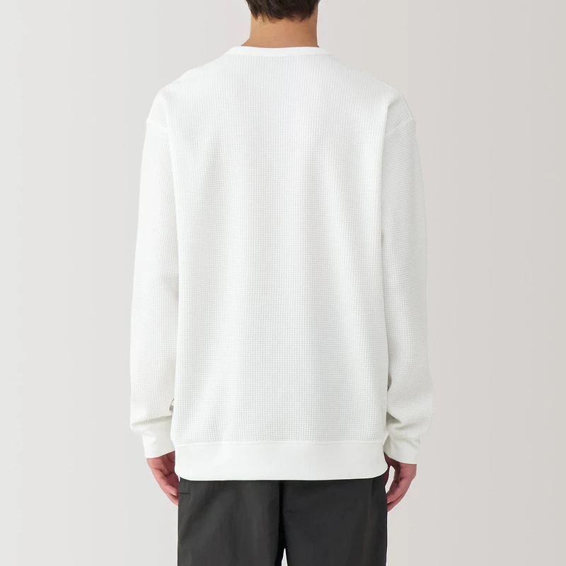 Men's UV Protection Quick Dry Waffle Long Sleeve T-Shirt