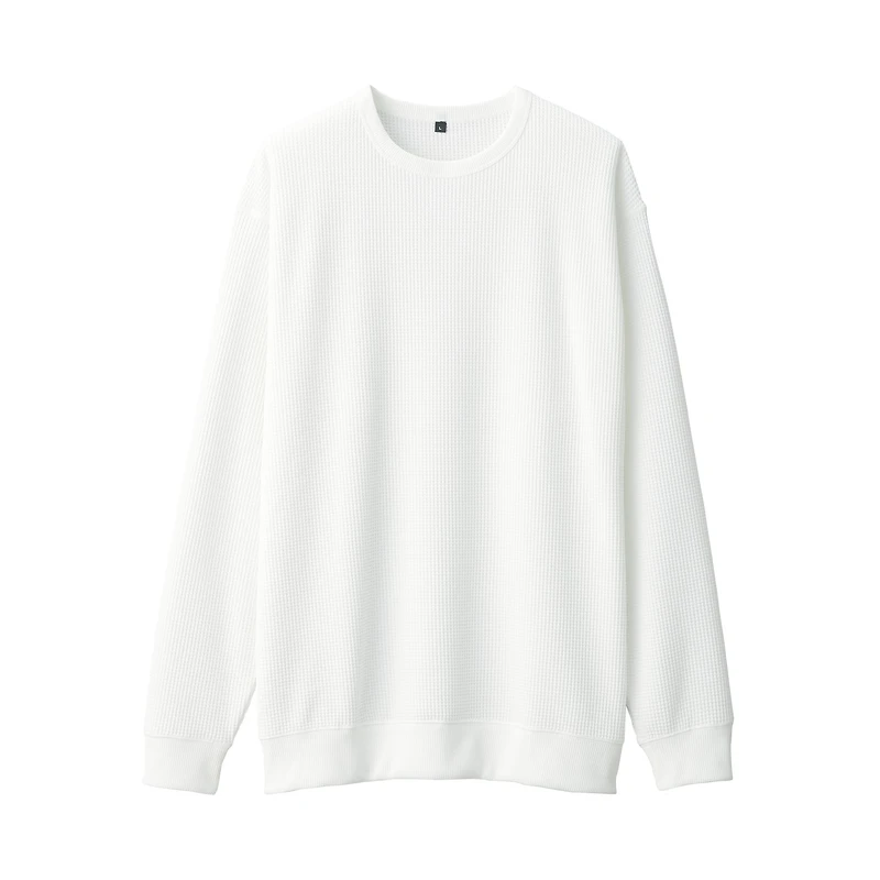 Men's UV Protection Quick Dry Waffle Long Sleeve T-Shirt