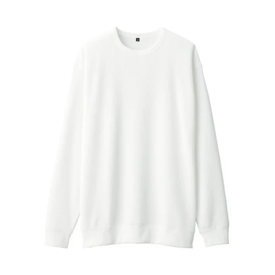 Men's UV Protection Quick Dry Waffle Long Sleeve T-Shirt