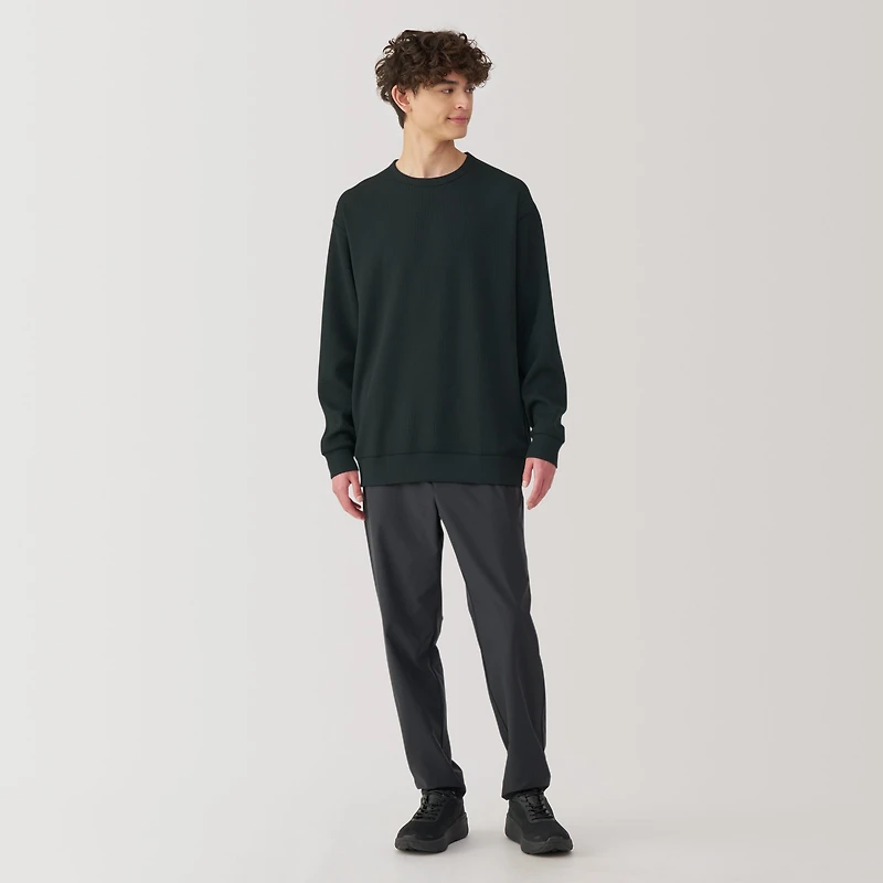 Men's UV Protection Quick Dry Waffle Long Sleeve T-Shirt