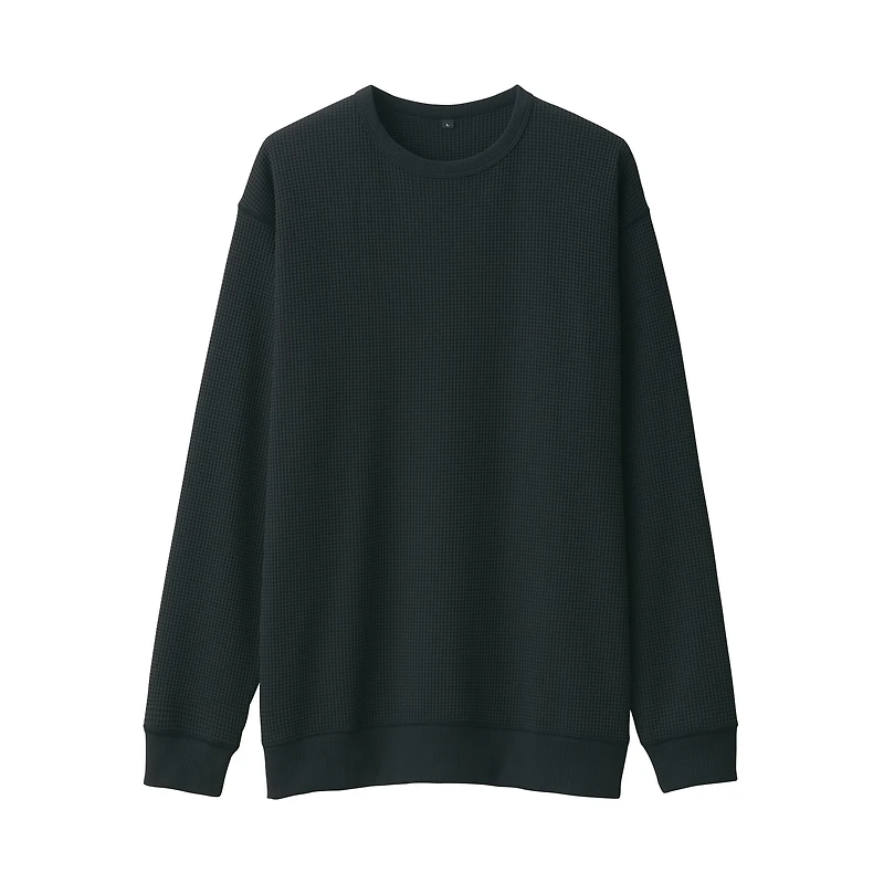 Men's UV Protection Quick Dry Waffle Long Sleeve T-Shirt