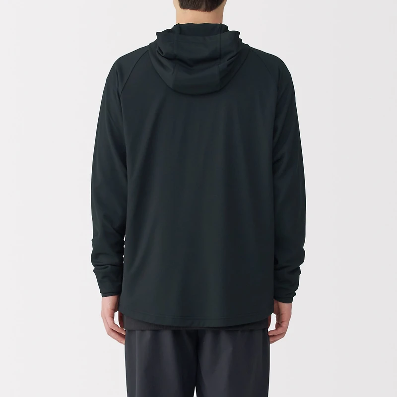 Men's UV Protection Quick Dry Pocketable Zip-Up Hoodie