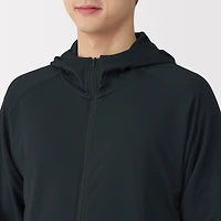 Men's UV Protection Quick Dry Pocketable Zip-Up Hoodie