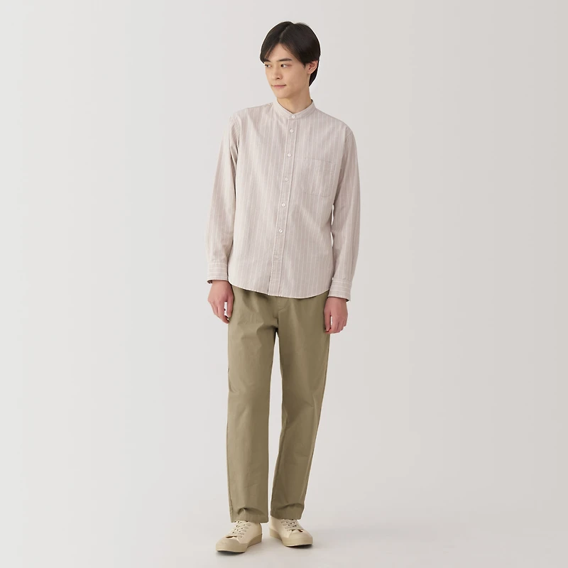 Men's Washed Cotton Easy Pants