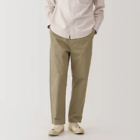 Men's Washed Cotton Easy Pants