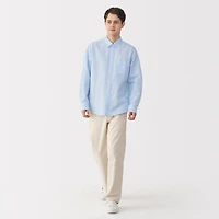 Men's Hemp Cotton Striped Shirt
