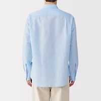 Men's Hemp Cotton Striped Shirt