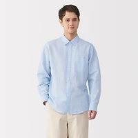 Men's Hemp Cotton Striped Shirt