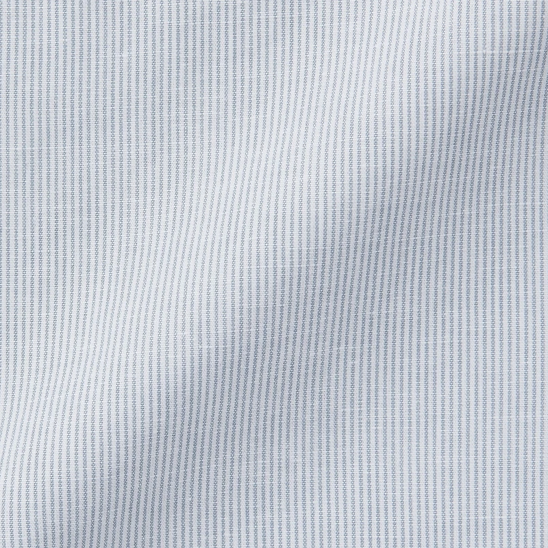 Men's Hemp Cotton Stand Collar Striped Shirt