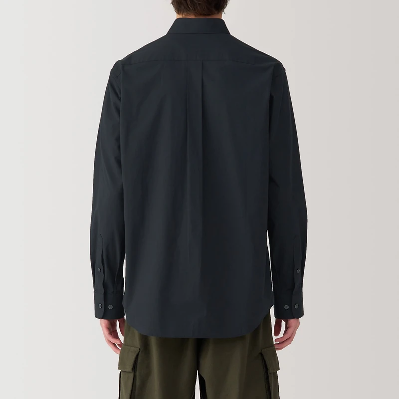 Men's Washed Broadcloth Long Sleeve Shirt