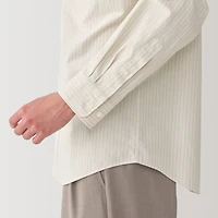 Men's Broadcloth Striped Long Sleeve Shirt