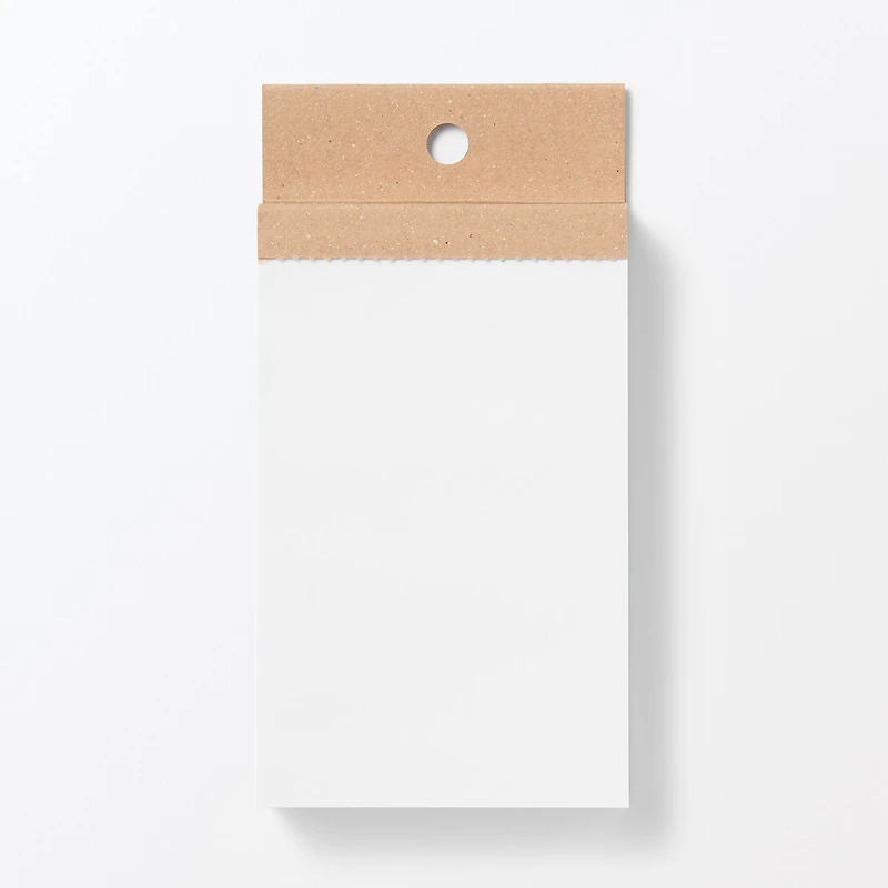 Hanging Tear-Off Notepad (W7 x L11.4 cm)