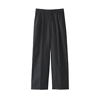 Women's Hemp Blend Twill Darted Wide Pants
