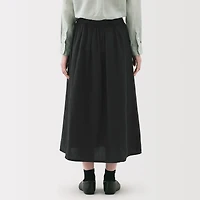 Women's Hemp Cotton Easy Long Skirt