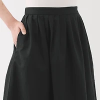 Women's Hemp Cotton Easy Long Skirt