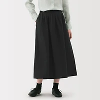 Women's Hemp Cotton Easy Long Skirt