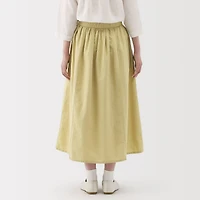Women's Hemp Cotton Easy Long Skirt