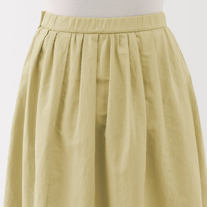 Women's Hemp Cotton Easy Long Skirt