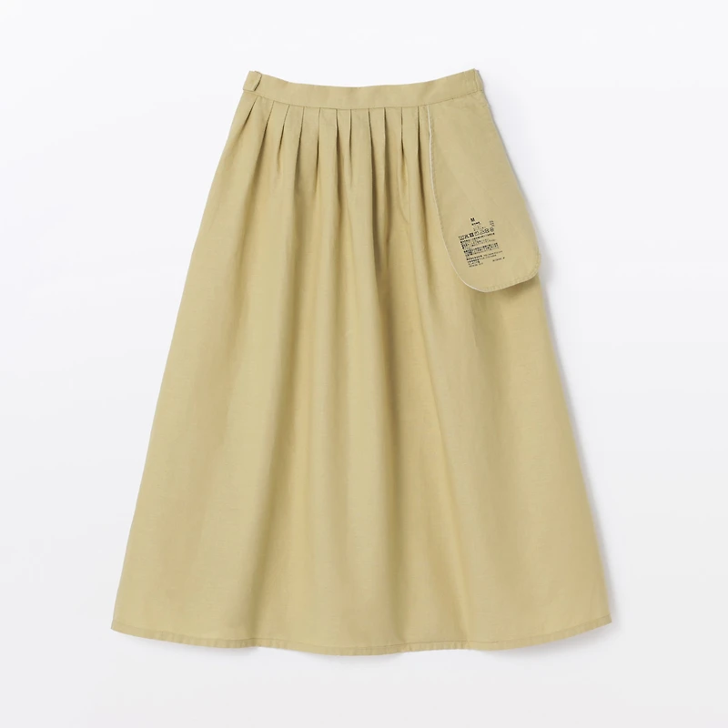 Women's Hemp Cotton Easy Long Skirt