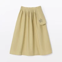 Women's Hemp Cotton Easy Long Skirt