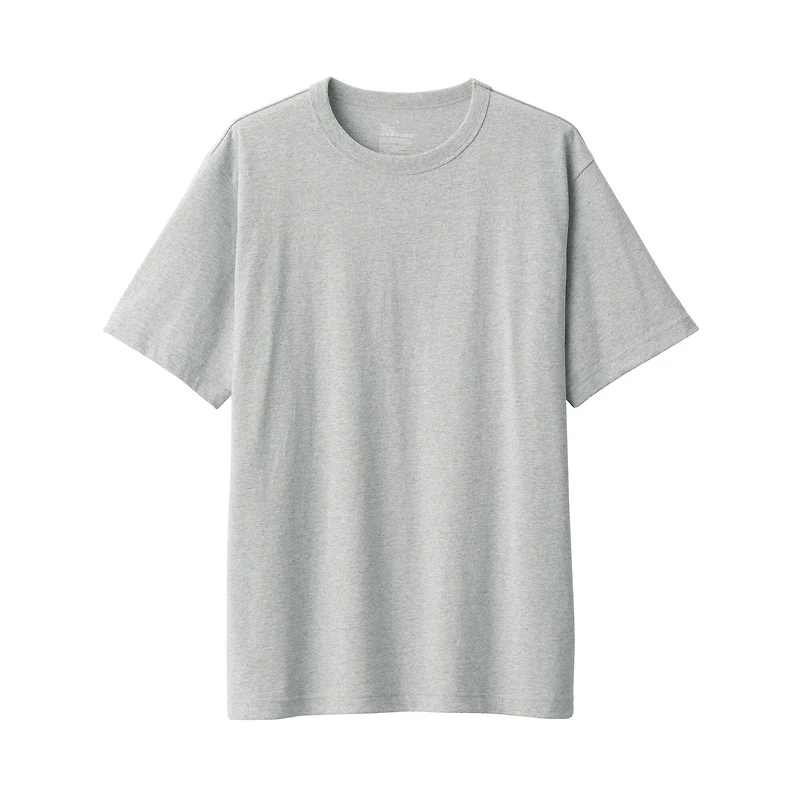 Men's Washed Heavy Weight Crew Neck Short Sleeve T-Shirt
