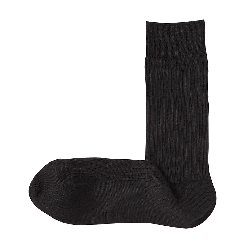 Right Angle Ribbed Socks