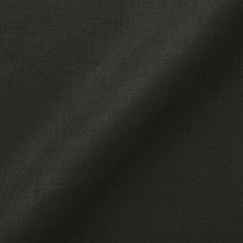 Women's Washed Linen Regular Collar Long Sleeve Shirt