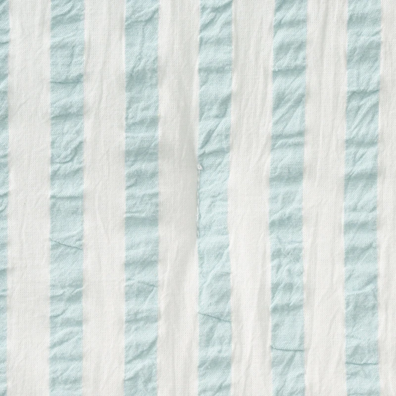 Cotton Seersucker Striped Thin Duvet - Single