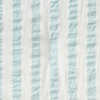 Cotton Seersucker Striped Thin Duvet - Single