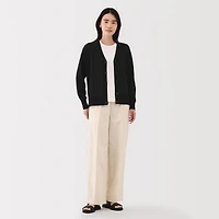 Women's Light Knit V-Neck Cardigan