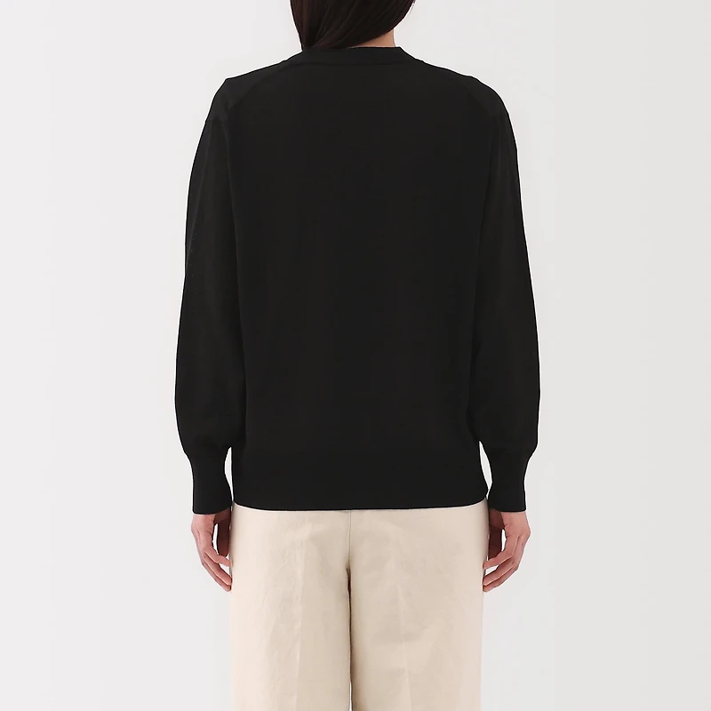Women's Light Knit V-Neck Cardigan