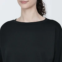 Women's Jersey Boat Neck 3/4 Sleeve T-Shirt