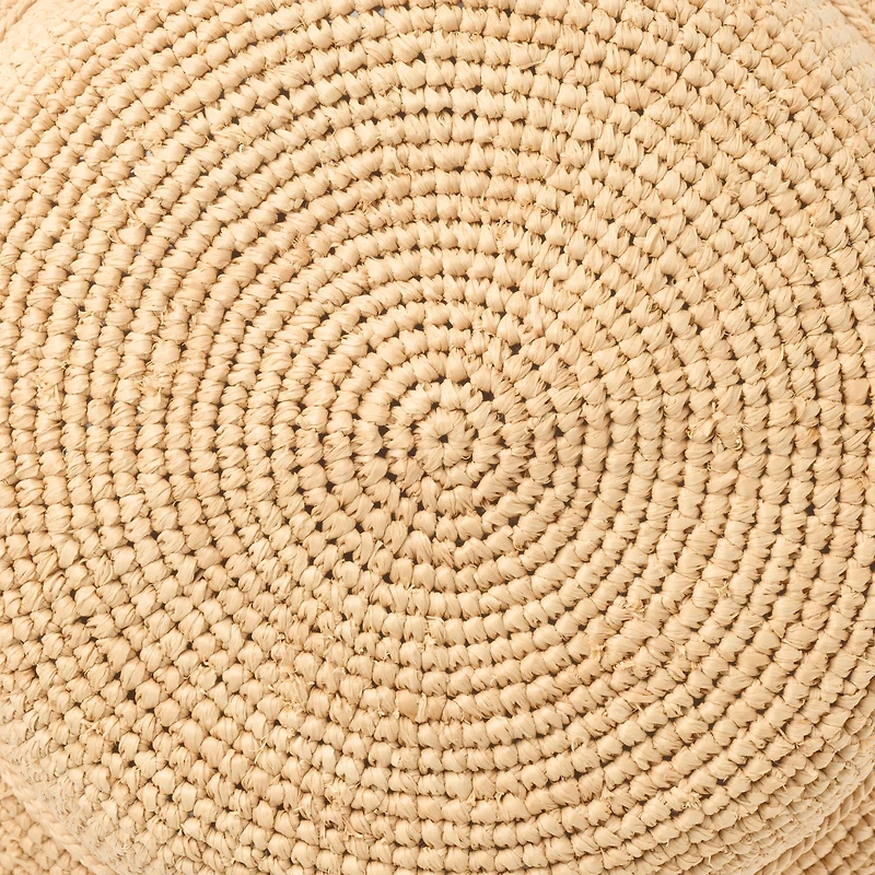 Raffia Foldable Capeline Hat