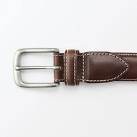 Vegetable Tannin Leather Adjustable Belt