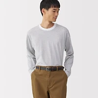 Tanned Leather Hand-Knitted Belt