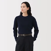 Tanned Leather Hand-Knitted Belt