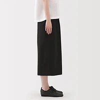 Women's Breathable Seersucker Easy Cropped Pants