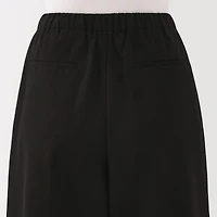 Women's Breathable Seersucker Easy Cropped Pants