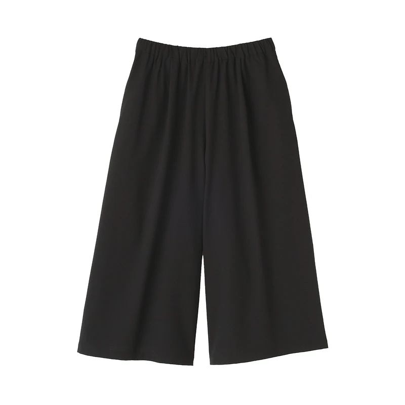 Women's Breathable Seersucker Easy Cropped Pants