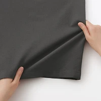 Women's Breathable Seersucker Easy Cropped Pants