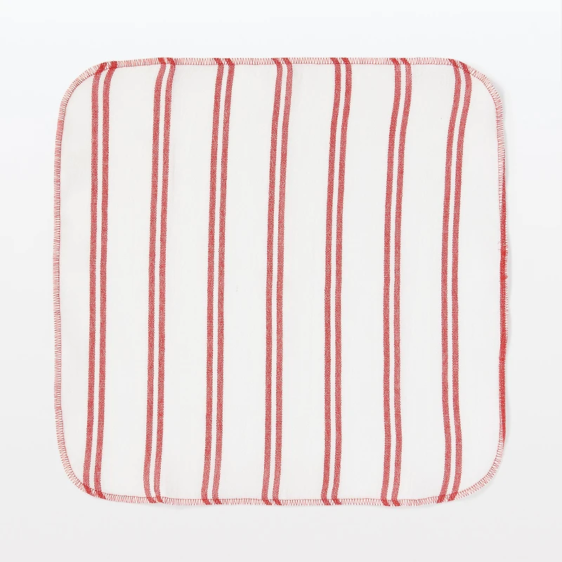 Indian Cotton Kitchen Cloths - Red (6 Pack)