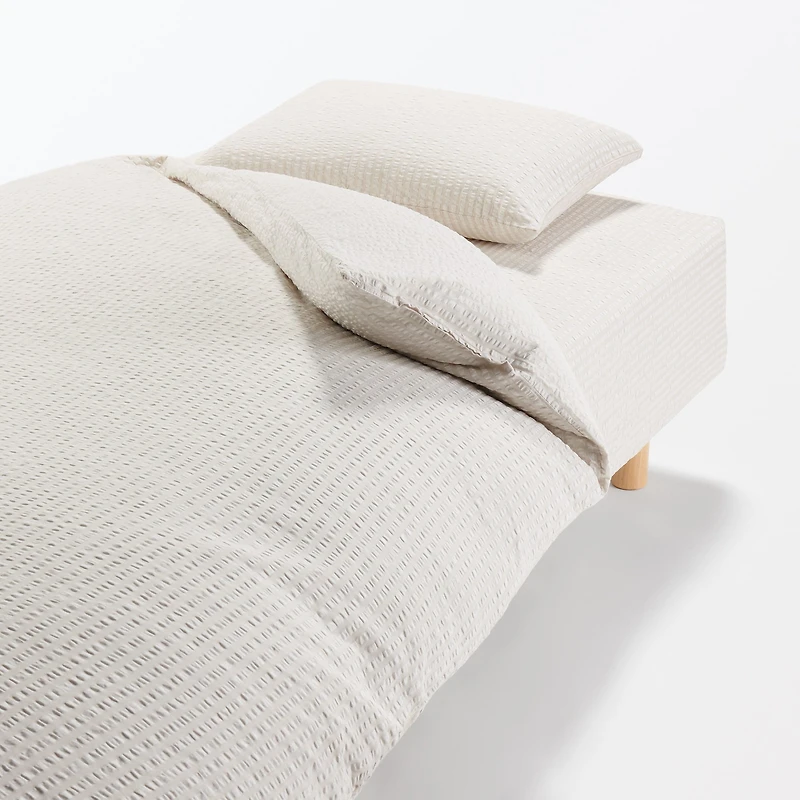 Seersucker Duvet Cover