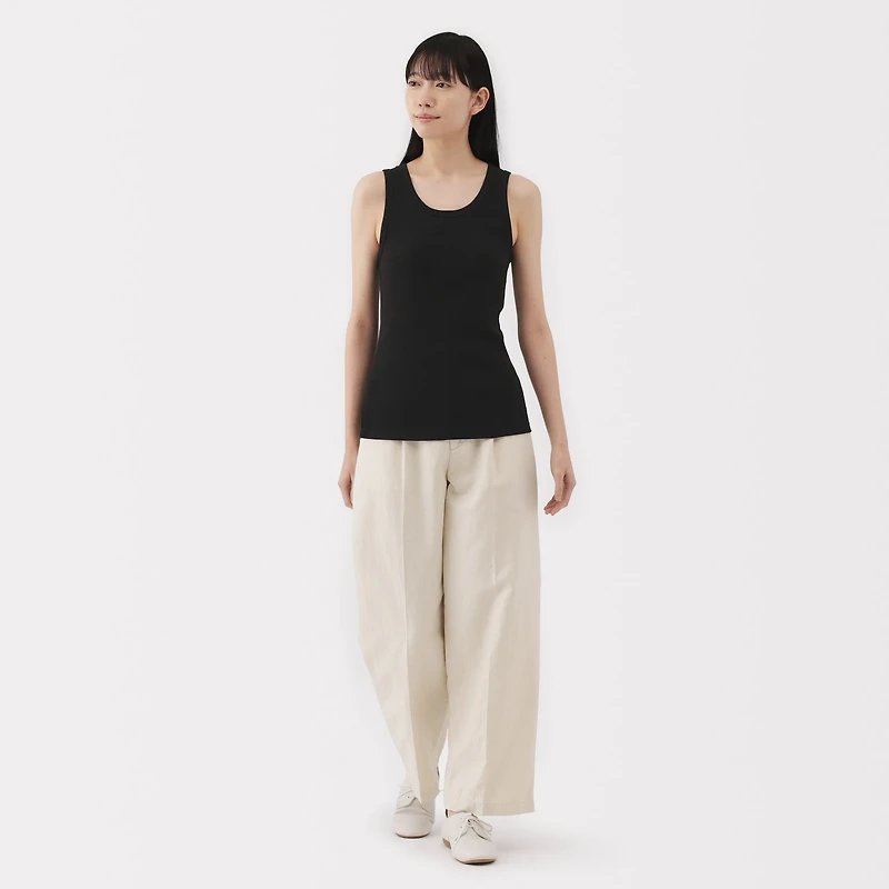 Women's Stretch Ribbed Tank Top
