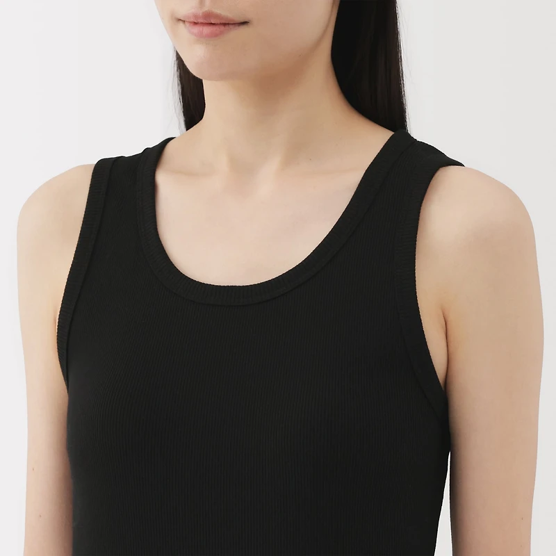 Women's Stretch Ribbed Tank Top