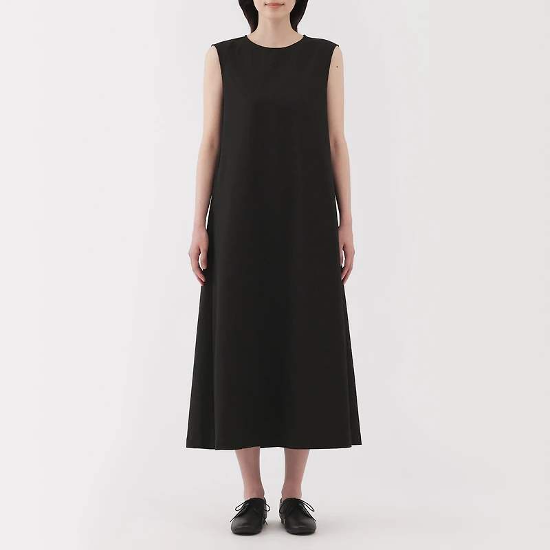 Women's Breathable Seersucker Sleeveless Dress